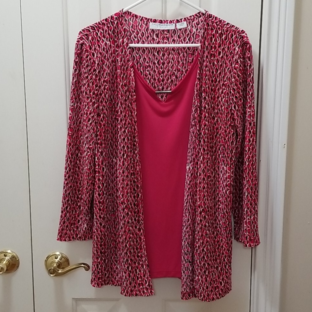 Sag Harbor blouse sz XL
